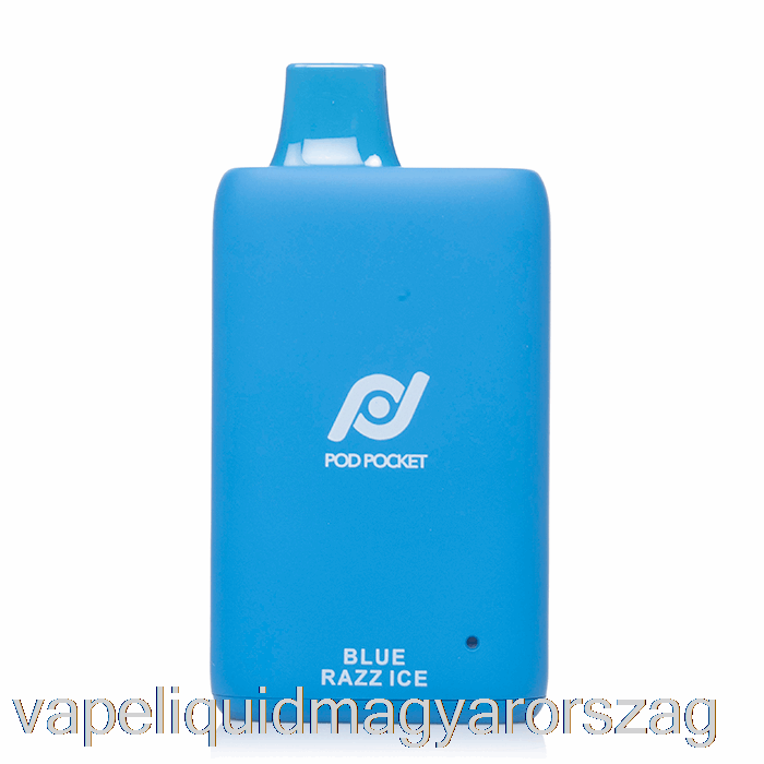 Pod Pocket 7500 Eldobható Kék Razz Ice Vape E Cigi